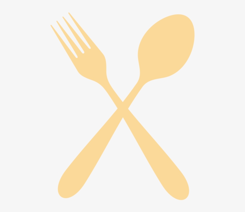 Munkáink - Applicable Pun Crossed Fork And Spoon Dining Restaurant, transparent png #5247848