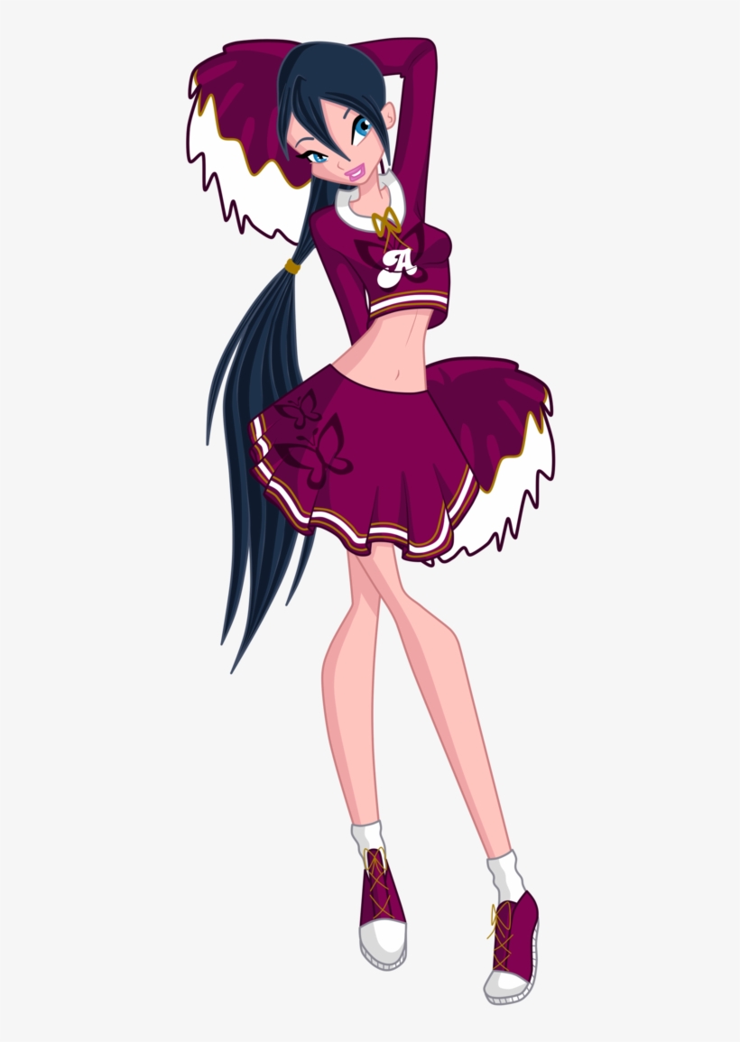 Picture Free Stock Com Cynthia Alfea Cheerleader - Winx Club Cheerleader, transparent png #5248246