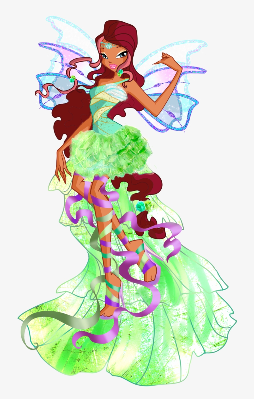 Winx Club Aisha Harmonix Pose2 - Winx Aisha Harmonix, transparent png #5248680