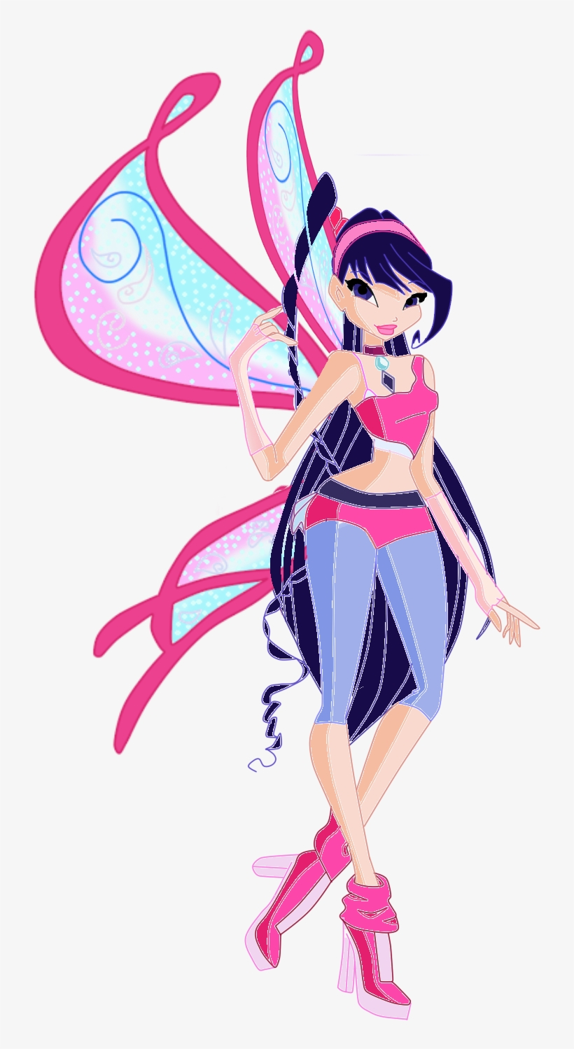 Winx Club Karatasi La Kupamba Ukuta Titled Musa Believix - Winx Club Musa Believix, transparent png #5248933