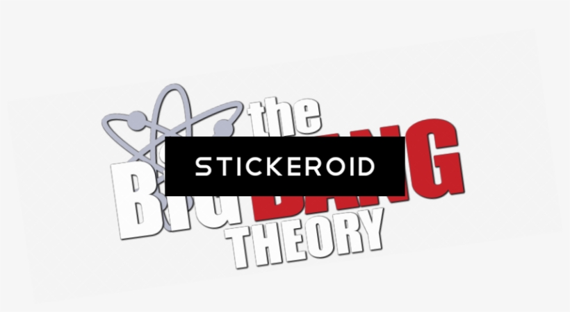 The Big Bang Theory - Calligraphy, transparent png #5248995