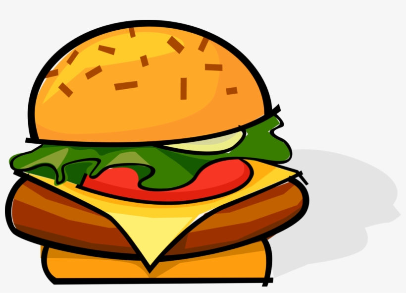 Burger Meal Image Illustration - Body Paragraph Burger, transparent png #5249193