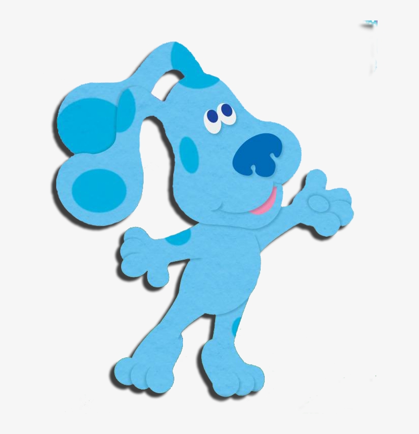 Noggin Blue's Clues Plush Dolls - Blues Clues Png, transparent png #5249645