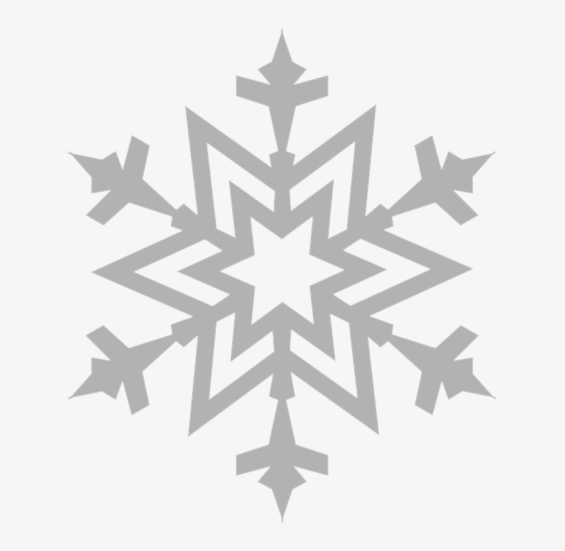 Snowflake Outline, transparent png #5250174