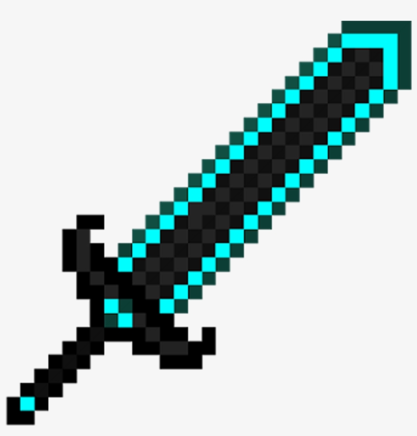 Espadadominecraft Espada Minecraft - Diamond Sword Minecraft Texture - Free  Transparent PNG Download - PNGkey