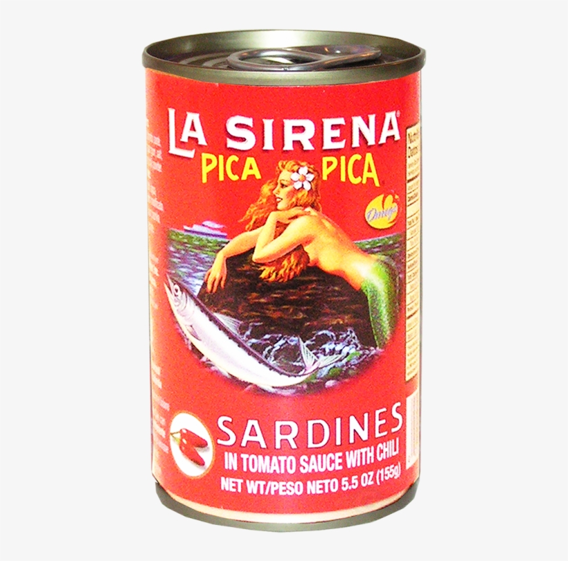 More Views - La Sirena Pica Pica Sardine 5.5 Oz - Sardina (pack, transparent png #5250605