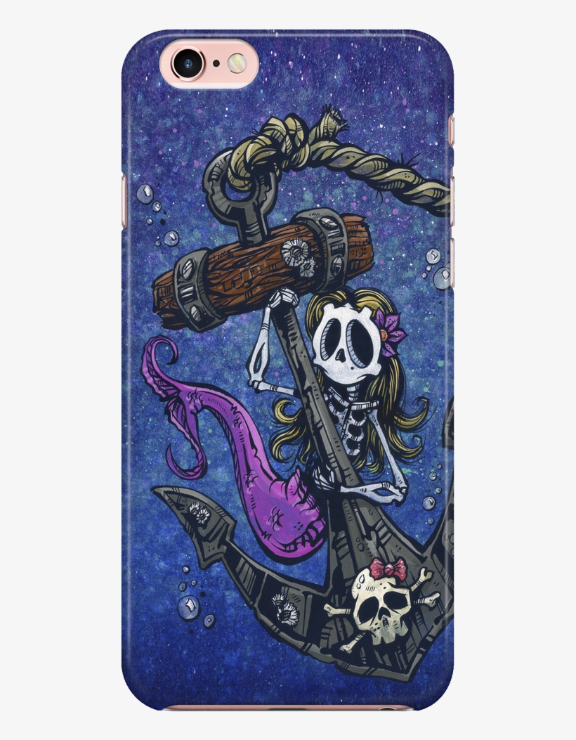 Day Of The Dead Artist David Lozeau, La Sirena Phone - Day Of The Dead, transparent png #5250891