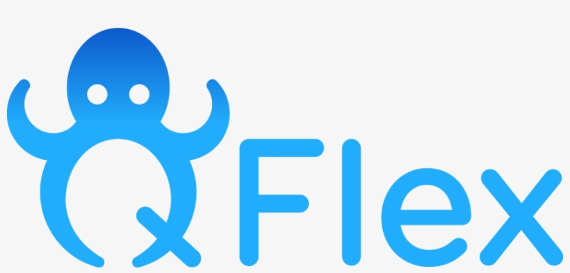 Qflex Logo - Flex Face Clips, transparent png #5251669