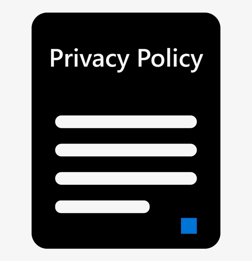 Website Privacy Policy Template - Privacy Policy Icon Png, transparent png #5251672
