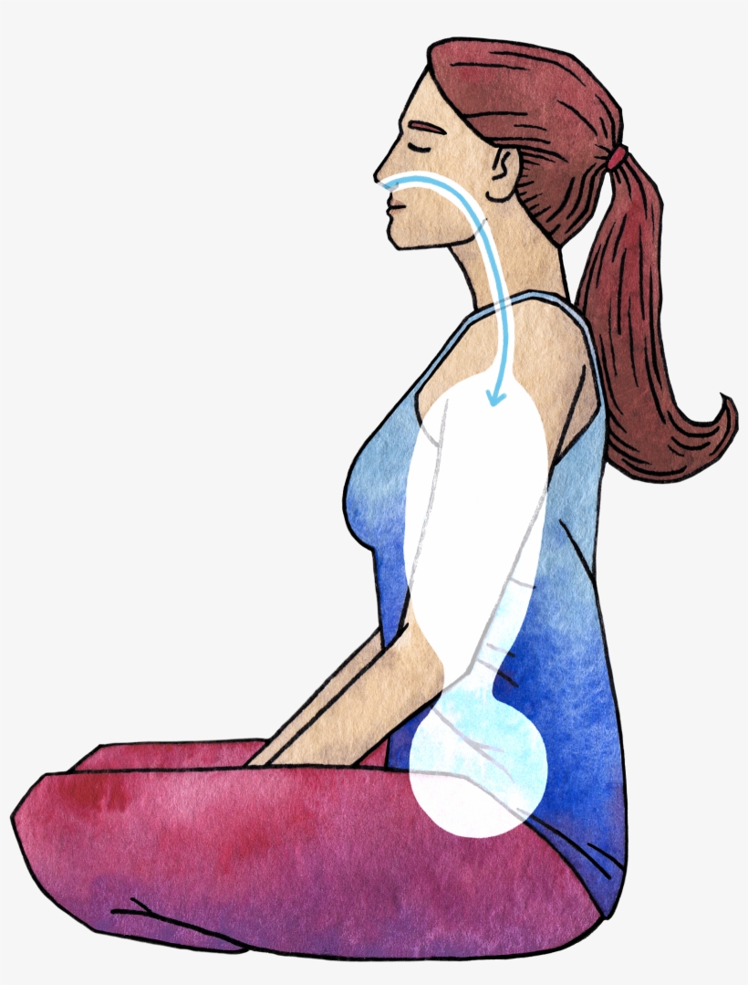 Let Your Breath And The Streaming Light Come Into Your - Inch, transparent png #5251922