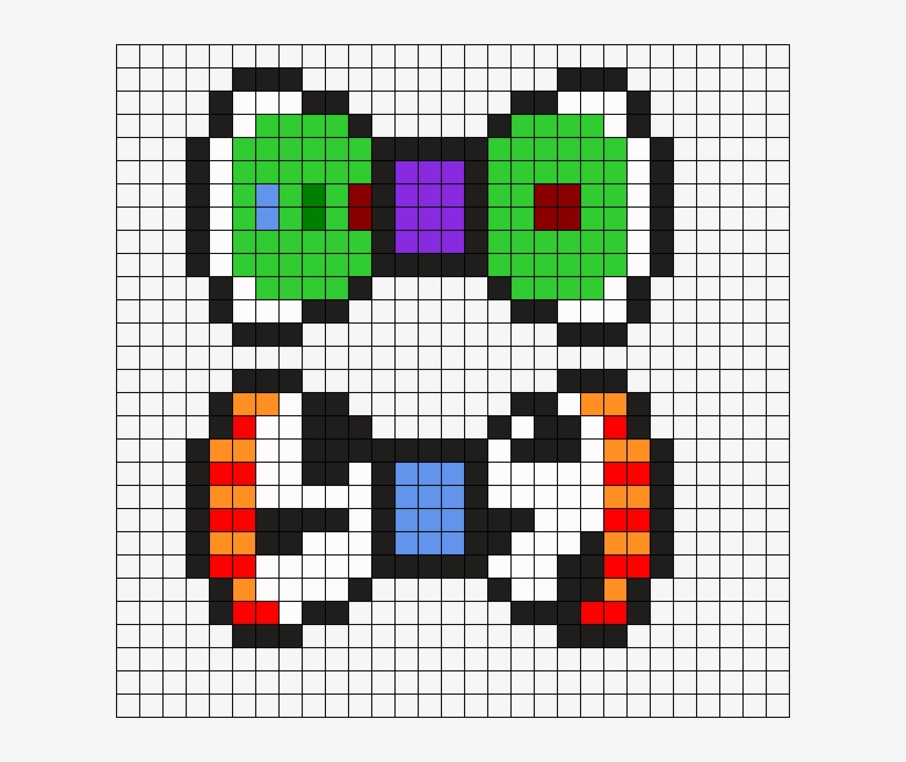 Buzz And Woody Bows Perler Bead Pattern - Bead, transparent png #5251972