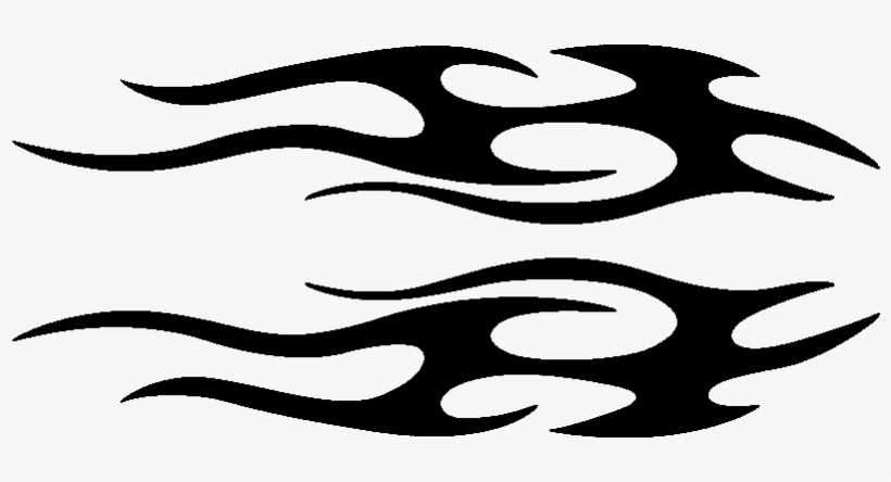 Sticker Jets De Flamme Ambiance Sticker Car Flamesforhood - Clip Art, transparent png #5252191