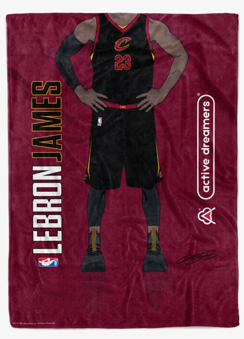 Lebron James "signature Series" Blanket, transparent png #5253341