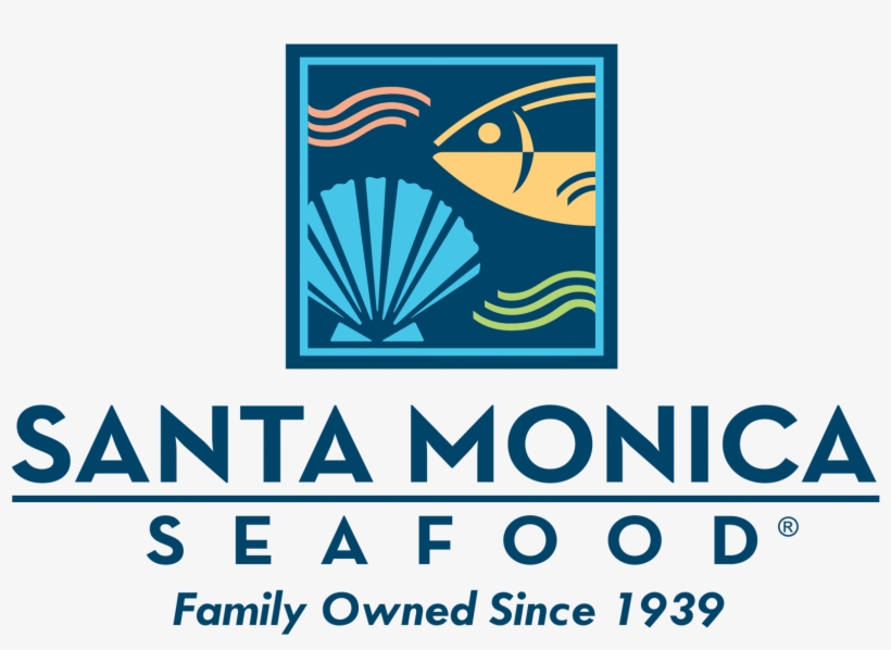 Sms Logo - Santa Monica Seafood Logo, transparent png #5253617