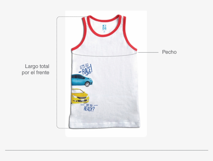 Esqueleto Exterior Kids - Active Tank, transparent png #5255461