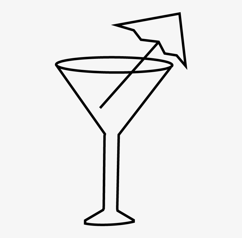 Free Summer Icons - Martini Glass, transparent png #5255837