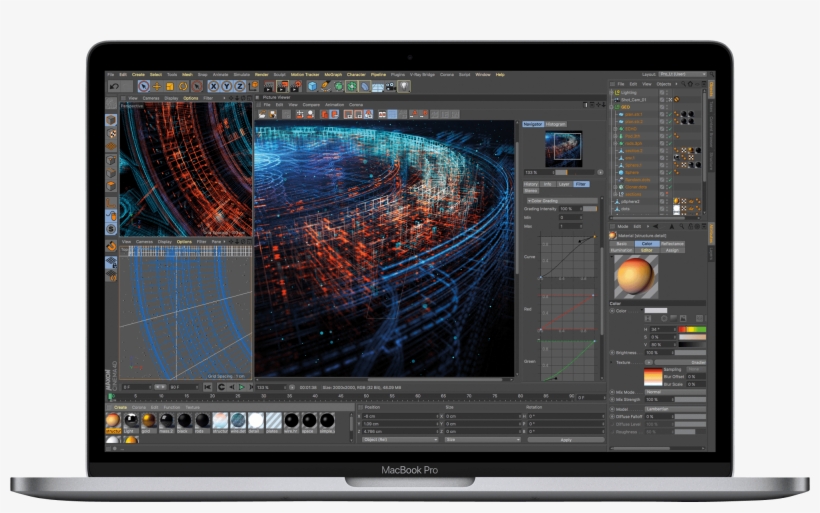 13 Macbook Pro, Space Grey, - Macbook Pro 2018 15 Inch, transparent png #5257014