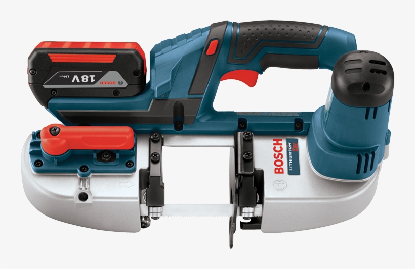 Bsh180 Overview 18v Compact Band Saw - Bosch Bsh180b - 18v Compact Band Saw Bare Tool, transparent png #5257234