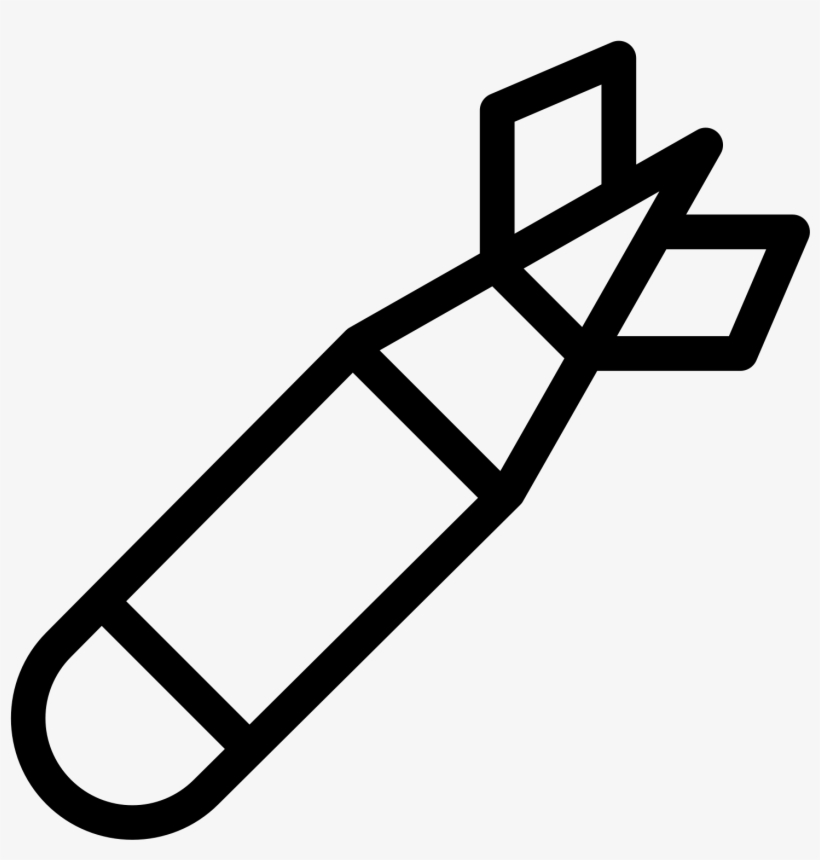 Torpedo Icon - Highlighter Clipart Black And White, transparent png #5257356