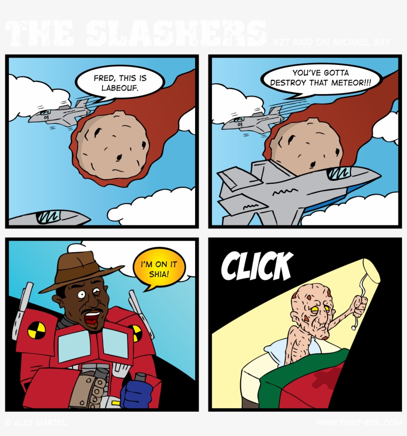 The Slashers - Freddy Krueger Michael Bay, transparent png #5257426