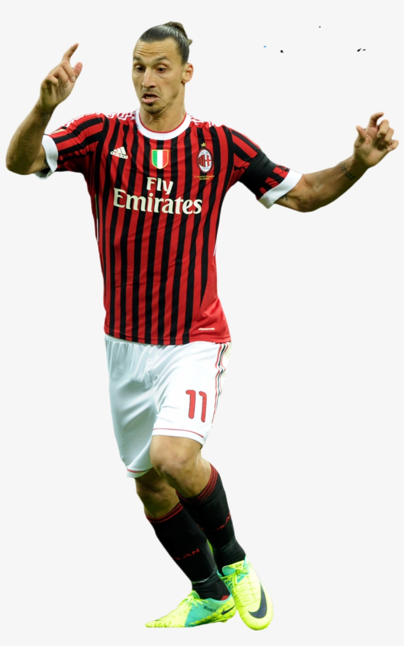 Zlatan Ibrahimovic - Psg - Zlatan Ibrahimovic Milan Png, transparent png #5257595