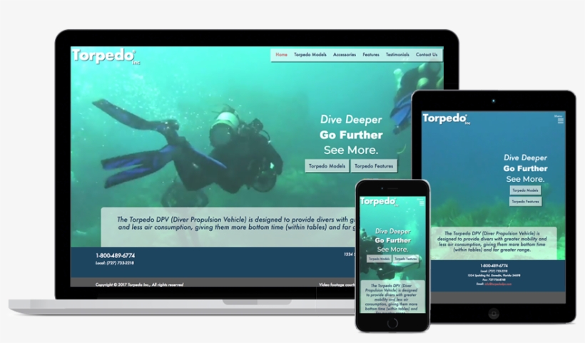Torpedo Dpv - Website, transparent png #5258444