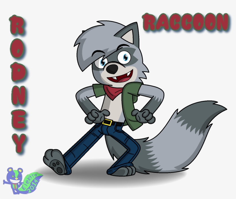 Rodney Raccoon, transparent png #5259082