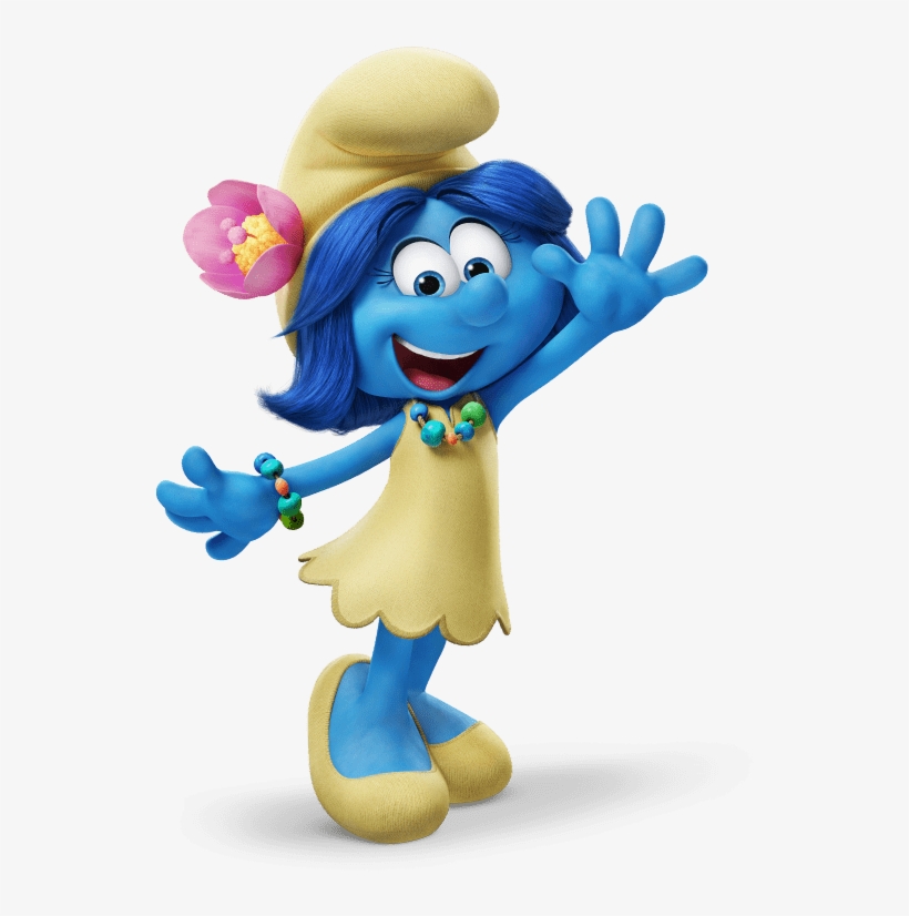 Download - Smurfs The Lost Village Smurf Blossom, transparent png #5259431