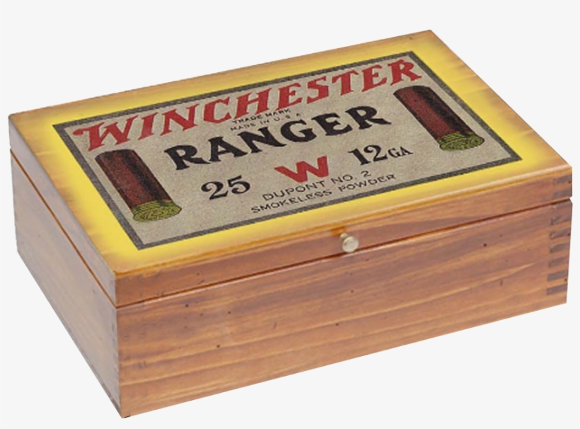 Winchester Vintage Wooden Box Ranger - Cantine Franzosi Olivenseife Mit Karotte 100g, transparent png #5259591
