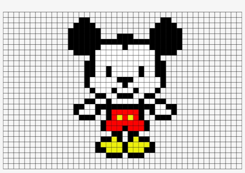 Walt Disney Animation, Animated Cartoons, Mousse, Pixel - Pixel Art Disney Mickey, transparent png #5260999