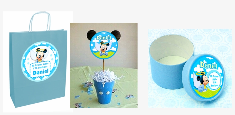 Cartoncito Para Cerrar Bolsitas De Plastico Con Golosinas - Bolsitas De Golosinas Mickey Bebe, transparent png #5261230
