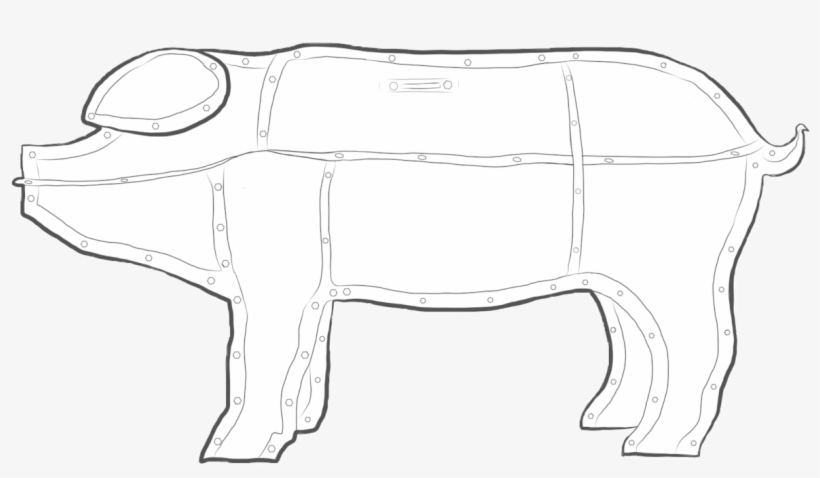 We Unscientifically Document Pig, An Art Production - Doodle, transparent png #5261352