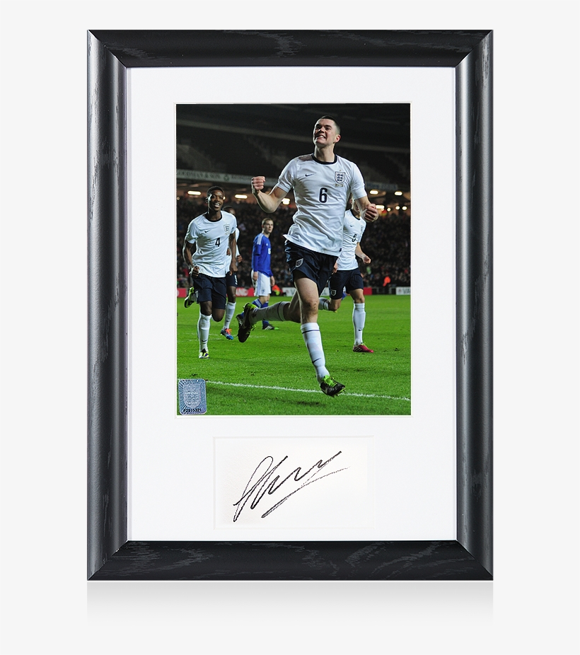 Michael Keane Official England Signed Card And Photo - England, transparent png #5262321