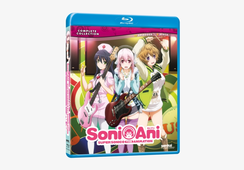 Soni-ani: Super Sonico Blu-ray, transparent png #5262453