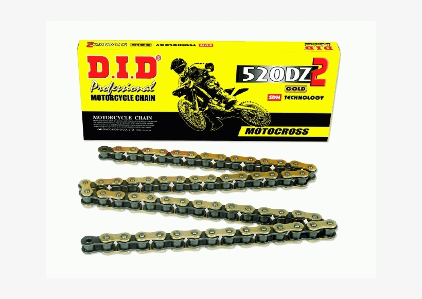 Aprilia Rs 125 [06-11] Did520 Dz2 G&b Chain And - Did 520 Dz, transparent png #5262652