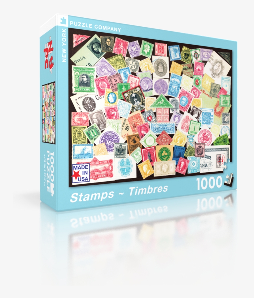 Stamps Everyday Objects Jigsaw Puzzle - New York Puzzle Co Stamps, transparent png #5262767