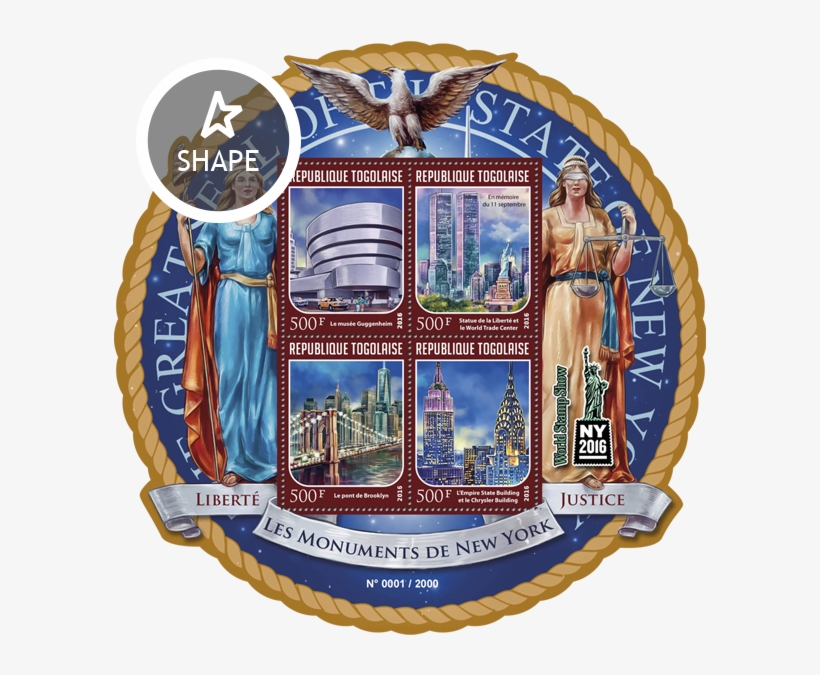 New York Monuments - New York City, transparent png #5263229