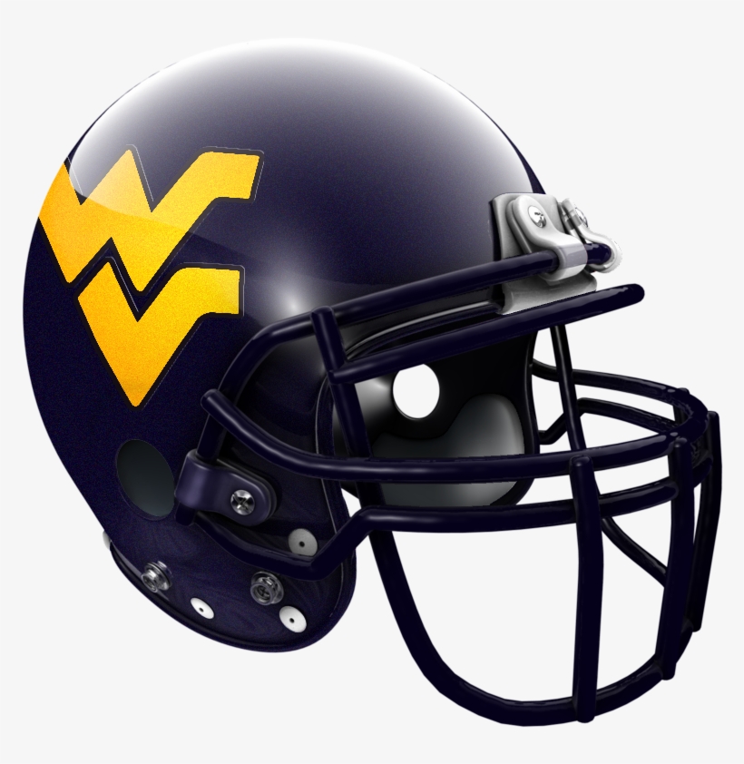 Wvu-helmet - Football Helmet With Spartan Logo, transparent png #5264198