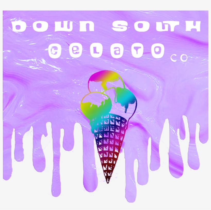Down South Gelato - Graphic Design, transparent png #5264342