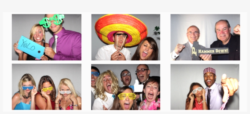 Assorted Photo Booth Pics With Popular - Collage, transparent png #5264349