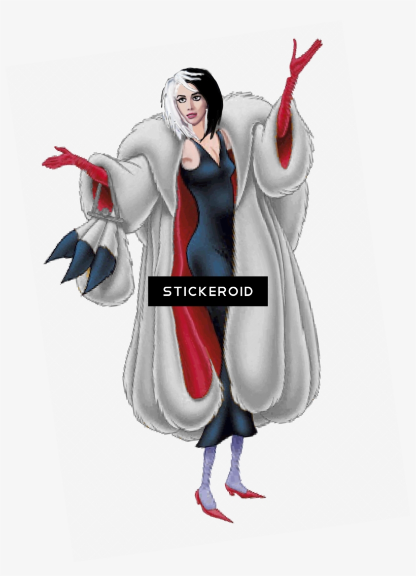 Cruella De Vil Cartoons Disney - Portable Network Graphics, transparent png #5264486