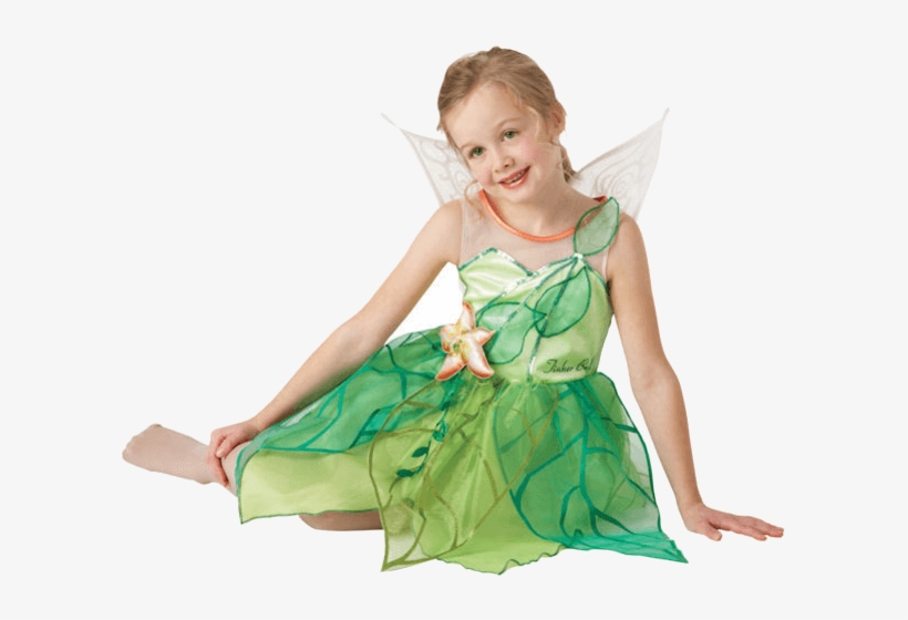 5-6 Years Girls Disney Tinkerbell Costume, transparent png #5264568