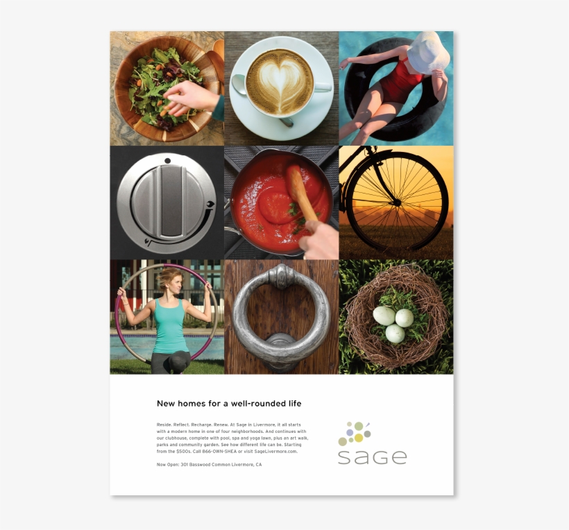 Ad Sheahomes Sagewellrounded 01 - Determinants Of Rural Households Food Insecurity, transparent png #5265287