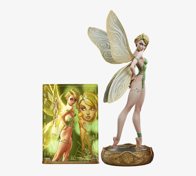 J Scott Campbell Statue Tinkerbell - Sexy Tinkerbell Collectables, transparent png #5265289