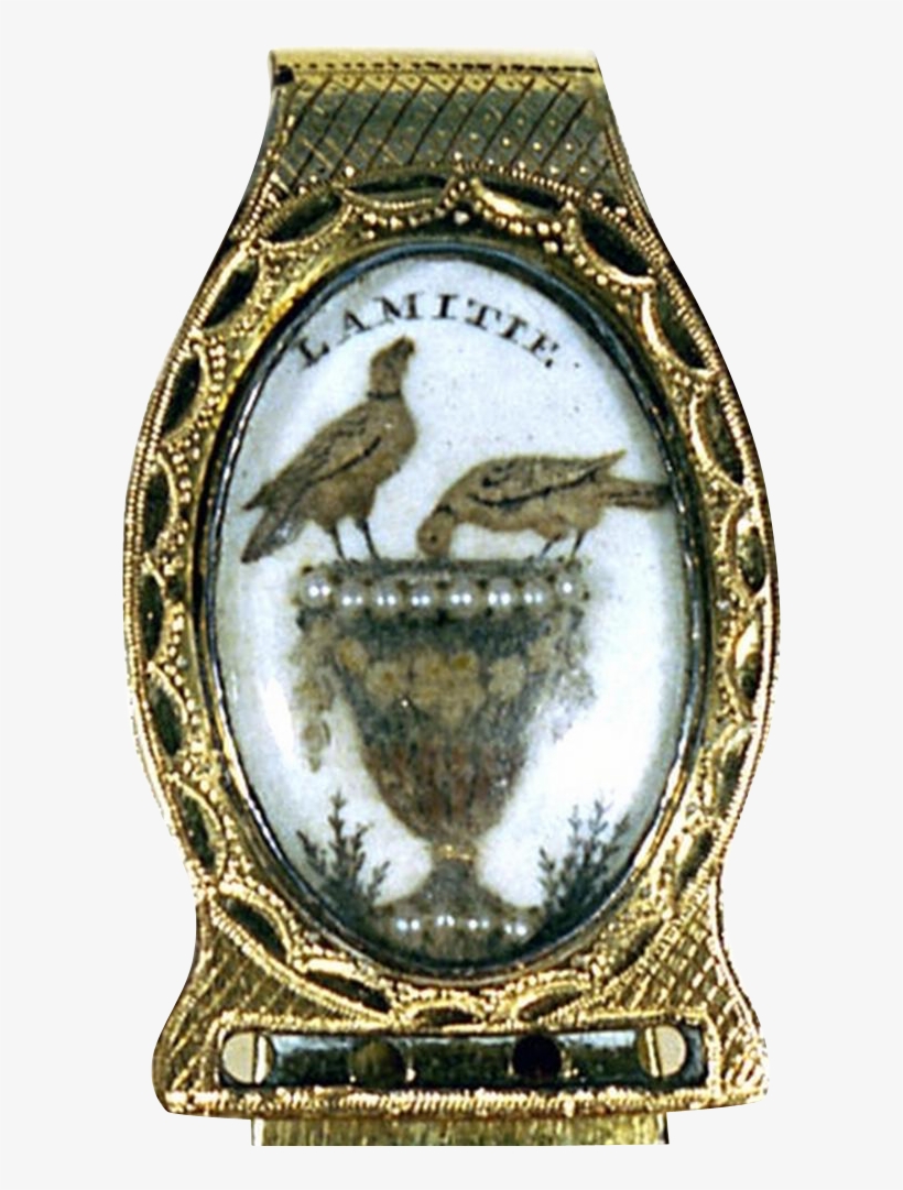 Rare Sentimental/mourning Chatelaine Plaque, Late 18th - Emblem, transparent png #5265618