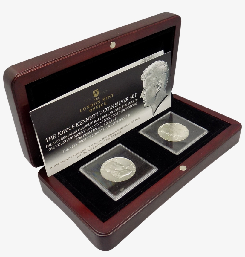 Pre-owned The John F Kennedy 2 Silver Coin Set - Coin, transparent png #5265772