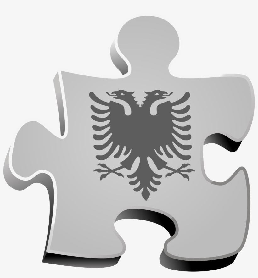 Open - Albanian Flag, transparent png #5265976
