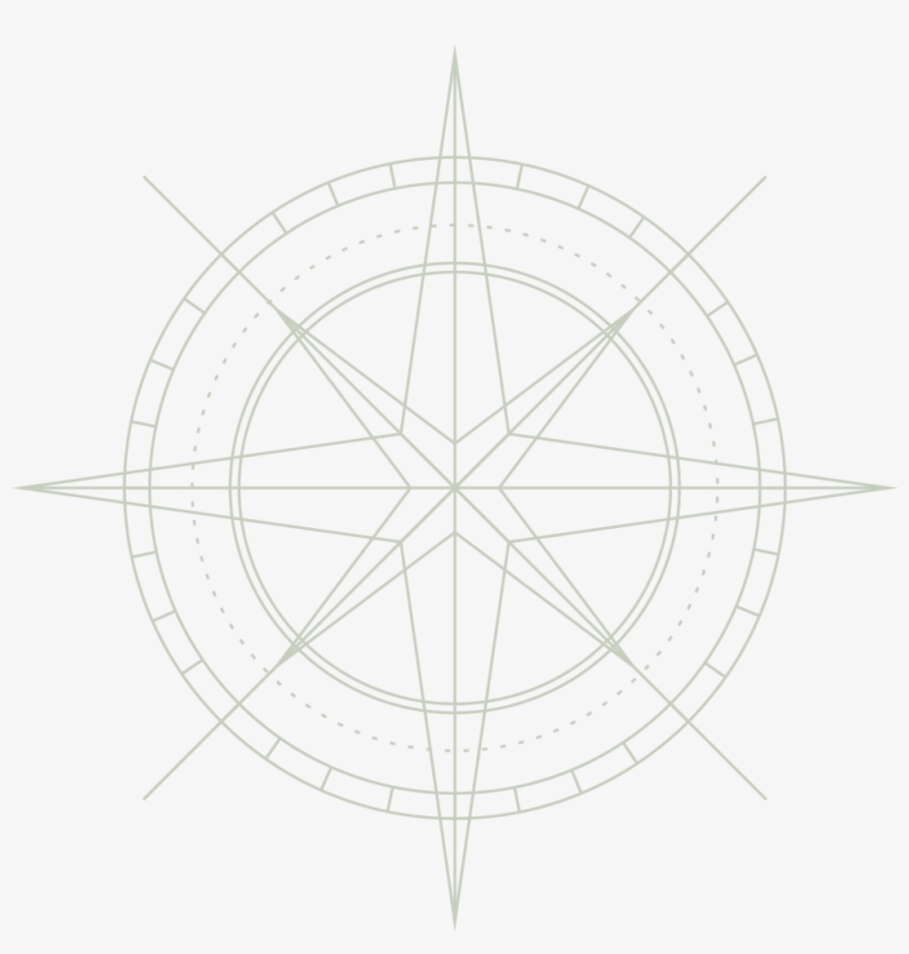 Compass - Sage - Mandala, transparent png #5266079