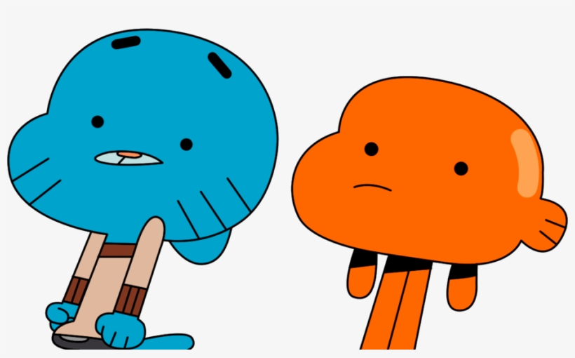Shocked Png - Gumball And Darwin Shocked, transparent png #5266193