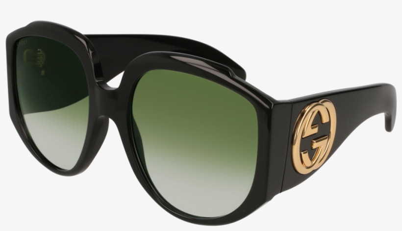 Gucci Gg0151s - Gucci - Statement Sunglasses,black, transparent png #5266249